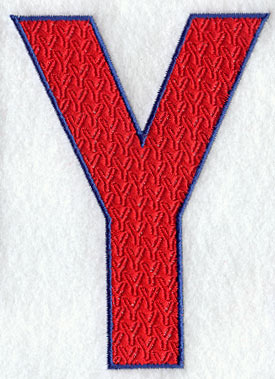 Letter-filled Y (5 inch)