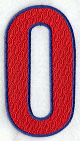 Number-filled 0 (5 inch)