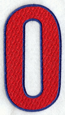 Number-filled 0 (5 inch)