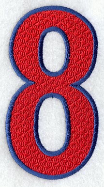 Number-filled 8 (5 inch)
