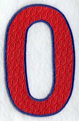 Letter-filled O (5 inch)