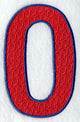 Letter-filled O (5 inch)