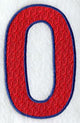 Letter-filled O (5 inch)