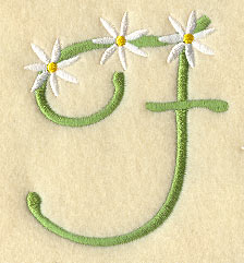 Daisy Letter F (3 Inch)