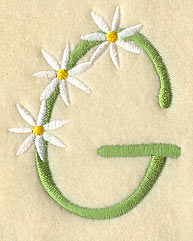Daisy Letter G (3 Inch)