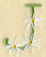 Daisy Letter J (3 Inch)