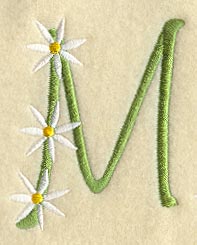 Daisy Letter M (3 Inch)