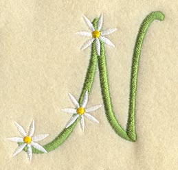 Daisy Letter N (3 Inch)