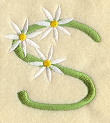 Daisy Letter S (3 Inch)