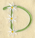 Daisy Letter D (3 Inch)