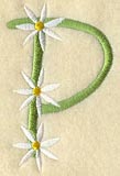 Daisy Letter P (3 Inch)