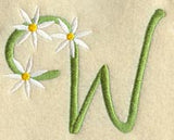 Daisy Letter W (3 Inch)
