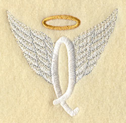 Angel Letter Q (3 inch)
