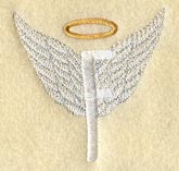 Angel Letter F (3 inch)