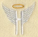 Angel Letter H (3 inch)