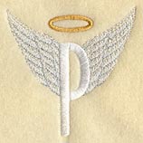 Angel Letter P (3 inch)