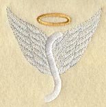 Angel Letter S (3 inch)