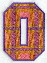 Plaid Number 0 (5 inch)