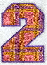 Plaid Number 2 (5 inch)