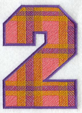 Plaid Number 2 (5 inch)