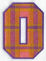 Plaid Number 0 (5 inch)