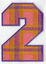 Plaid Number 2 (5 inch)