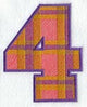 Plaid Number 4 (5 inch)