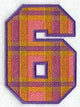 Plaid Number 6 (5 inch)