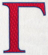 Letter-filled Gamma (5 inch)