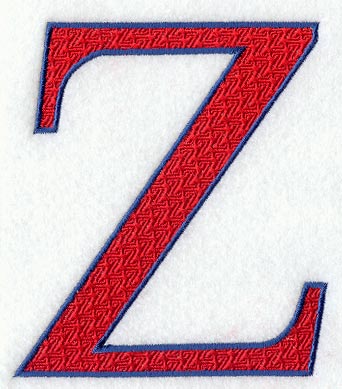 Letter-filled Zeta (5 inch)