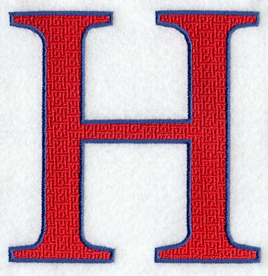 Letter-filled Eta (5 inch)