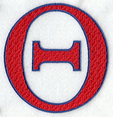 Letter-filled Theta (5 inch)