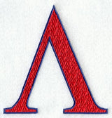 Letter-filled Lamda (5 inch)