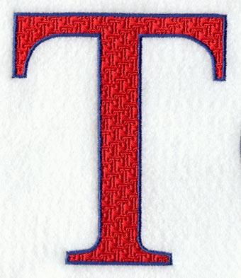 Letter-filled Tau (5 inch)