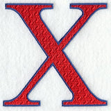 Letter-filled Chi (5 inch)