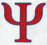 Letter-filled Psi (5 inch)