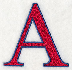 Letter-filled Alpha (5 inch)