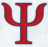 Letter-filled Psi (5 inch)