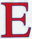 Letter-filled Epsilon (5 inch)