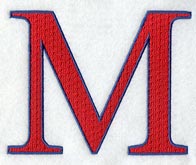 Letter-filled Mu (5 inch)