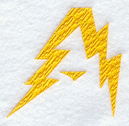 Lightning Letter A (3 inch)