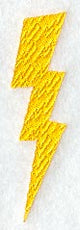 Lightning Letter I (3 inch)
