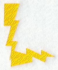 Lightning Letter L (3 inch)