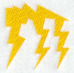 Lightning Letter M (3 inch)