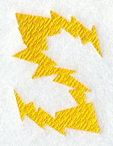 Lightning Letter S (3 inch)