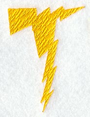 Lightning Letter T (3 inch)