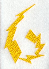 Lightning Number 6 (3 inch)