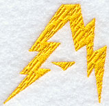 Lightning Letter A (3 inch)