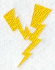 Lightning Letter Y (3 inch)