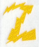 Lightning Number 2 (3 inch)